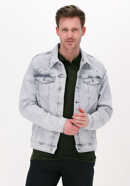 Graue PUREWHITE Jeansjacke 22010402 - large