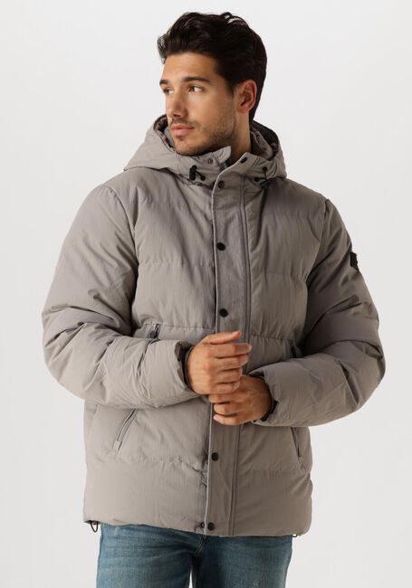 Graue PURE PATH Wattierte Jack REGULAR FIT JACKETS PADDED404 - large