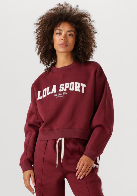 Bordeaux THE LOLA CLUB Pullover JADE SWEATER - large