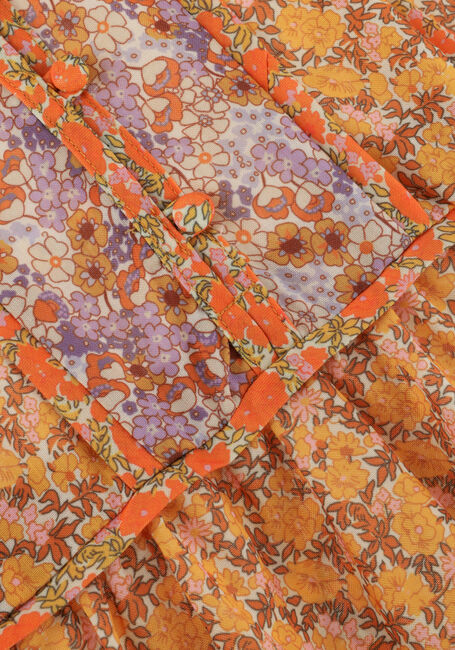 Orangene LOLLYS LAUNDRY Minikleid ARNO DRESS - large