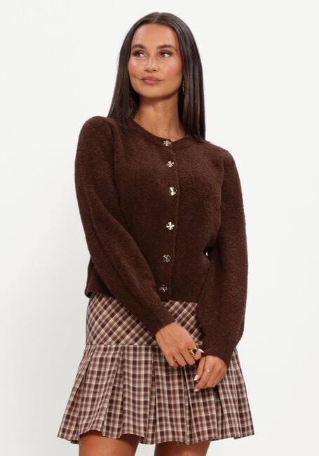 Braune YDENCE Pullover CARDIGAN EDEN - large