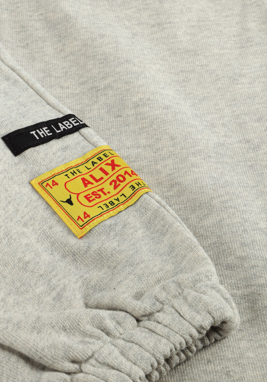 Hellgrau ALIX MINI Jogginghose KNITTED LABEL JOGGING PANTS - large