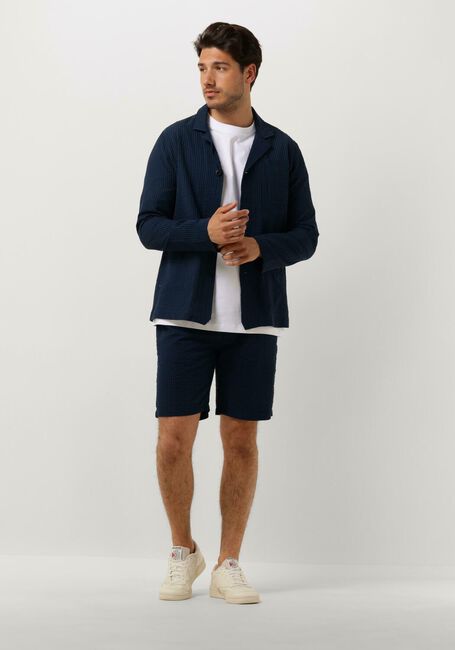 Blaue BUTCHER OF BLUE Kurze Hose LONER MK 2 SEERSUCKER SHORT - large