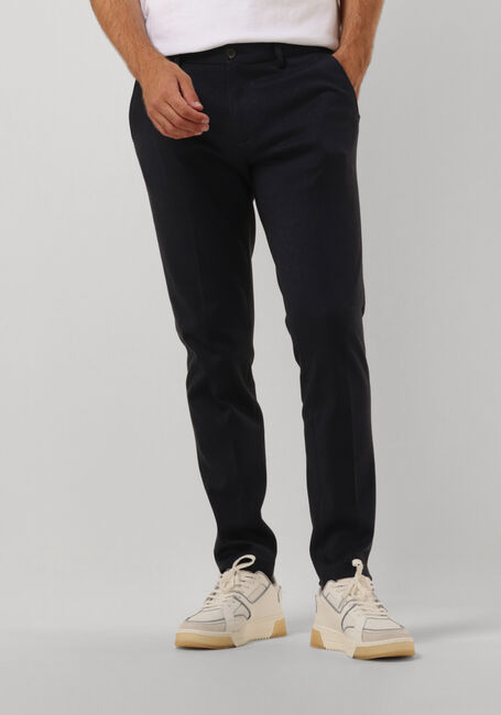 Dunkelblau SCOTCH & SODA Chino MOTT - SUPER SLIM-FIT YARN-DYED KNITTED CHINO - large
