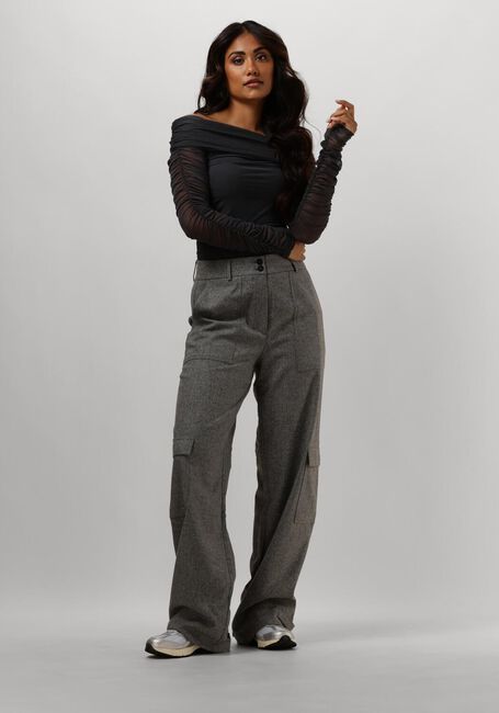 Graue GESTUZ Top MESSIGZ OFFSHOULDER - large