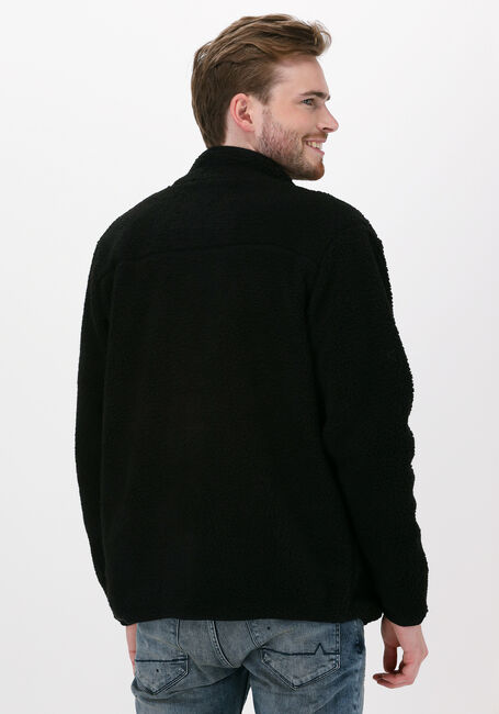 Schwarze FORÉT Strickjacke WOLF - large