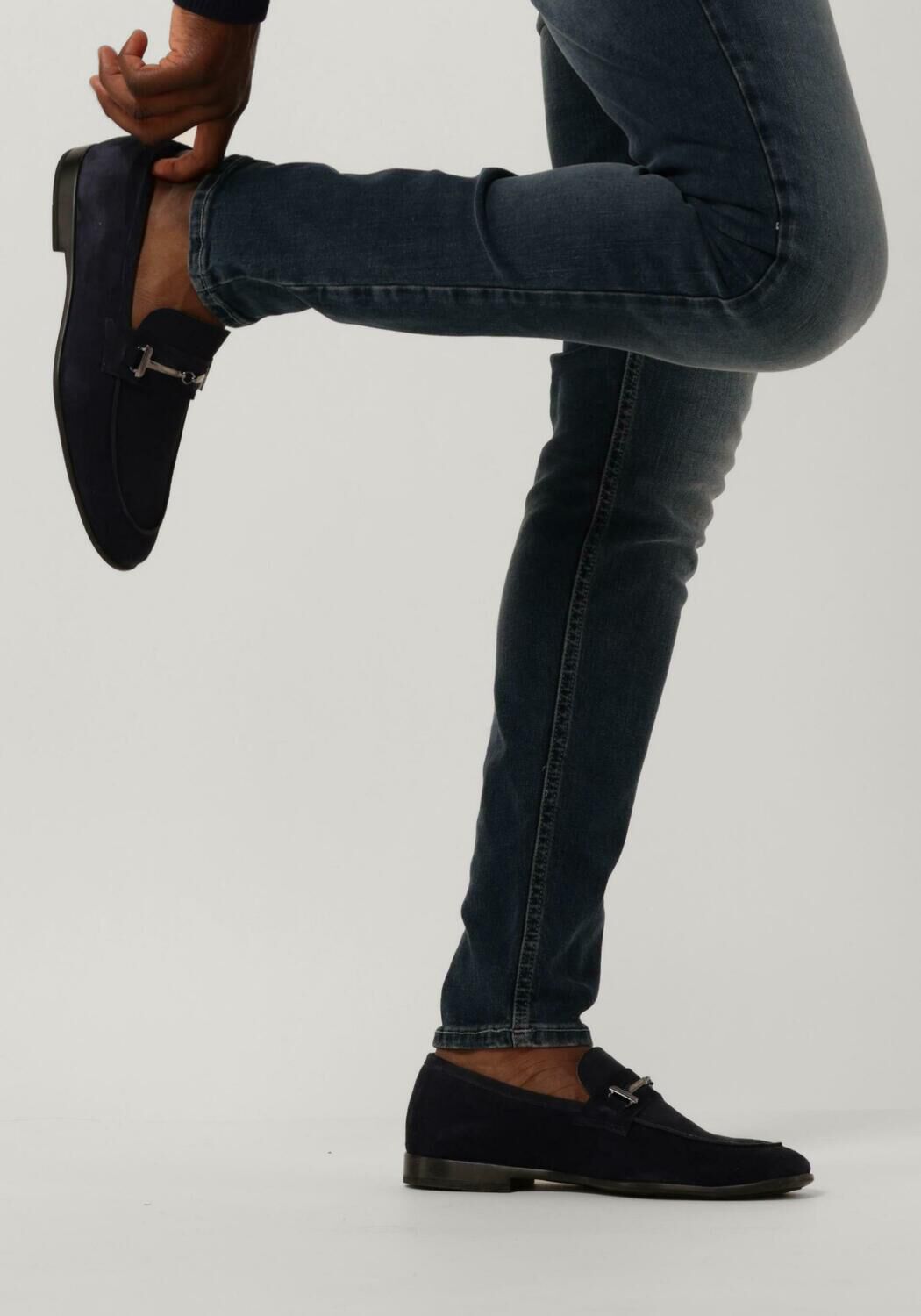 Blaue MAZZELTOV Loafer 01-01 - large