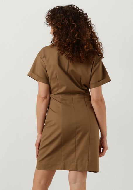 Camelfarbene SECOND FEMALE Minikleid CHEERA DRESS - large