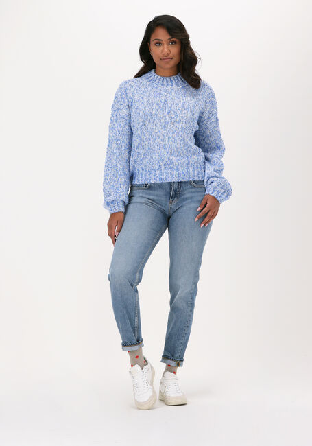 Blaue SCOTCH & SODA Pullover RELAXED FIT CRED NECK BOUCLE S - large