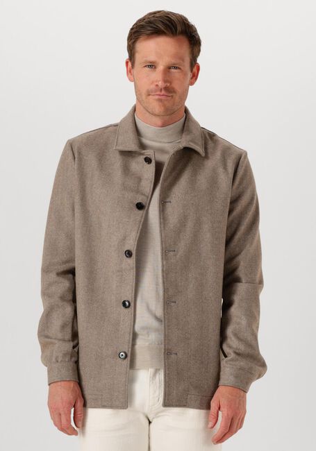 Beige PROFUOMO Overshirt OVERSHIRT HB SMALL - large