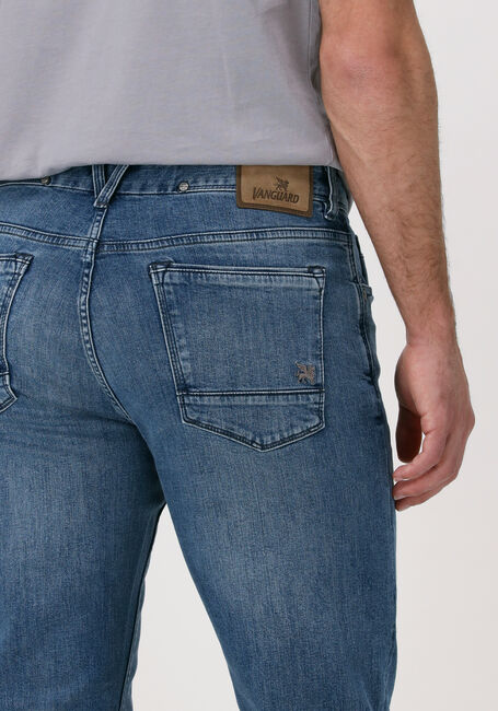 Blaue VANGUARD Slim fit jeans V7 RIDER LIGHT BLUE DENIM - large