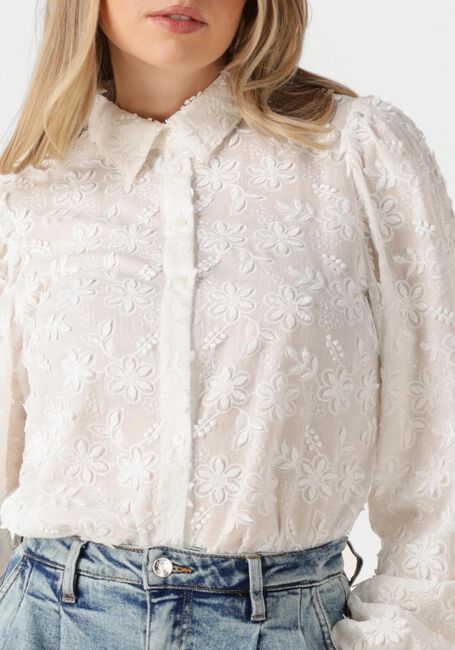 Weiße AAIKO Blusen LIEN LONG SLEEVE CO 510 - large