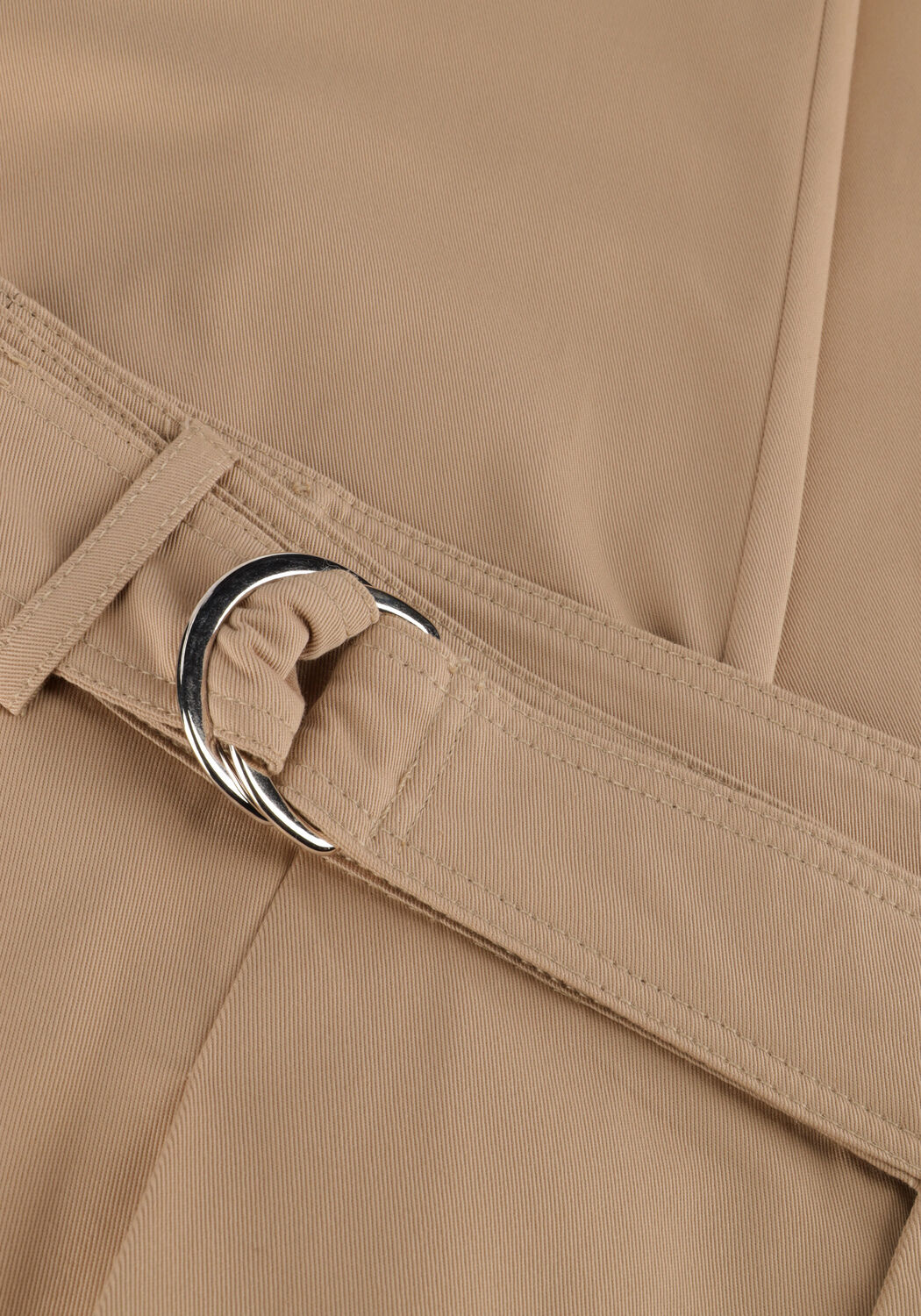 Beige VANILIA Lange Hosen FOLDED TWILL - large