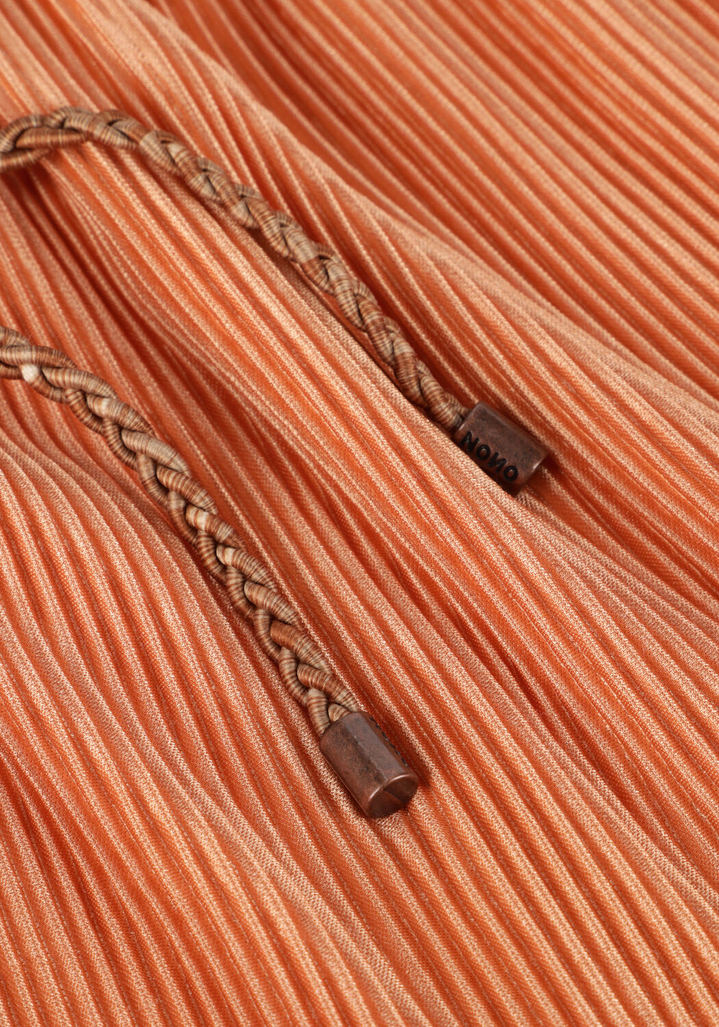 Orangene NONO Minirock NELE PLISSEE SKIRT - large