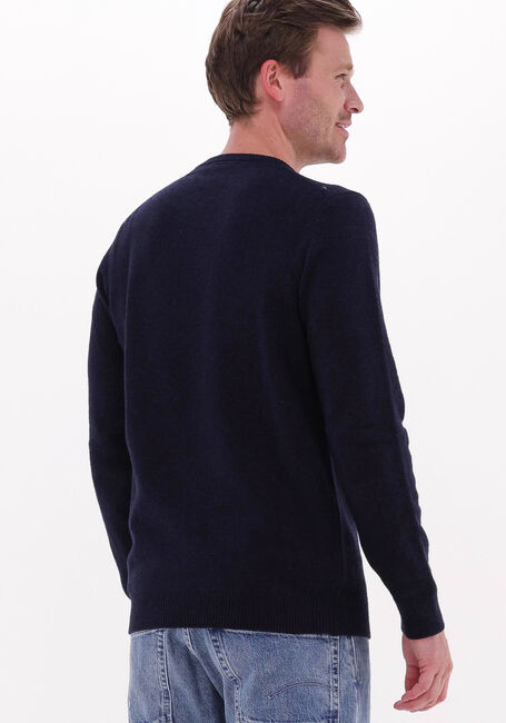 Dunkelblau LYLE & SCOTT Pullover CREW NECK LAMBSWOOL BLEND JUMP - large