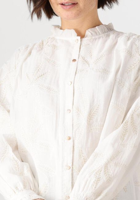 Weiße NUKUS Blusen JENNA BLOUSE EMBROIDERY - large