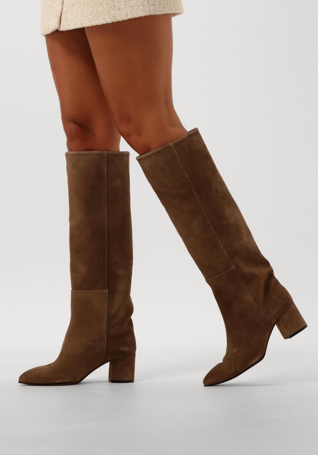 Taupe TORAL Hohe Stiefel 12776 - large