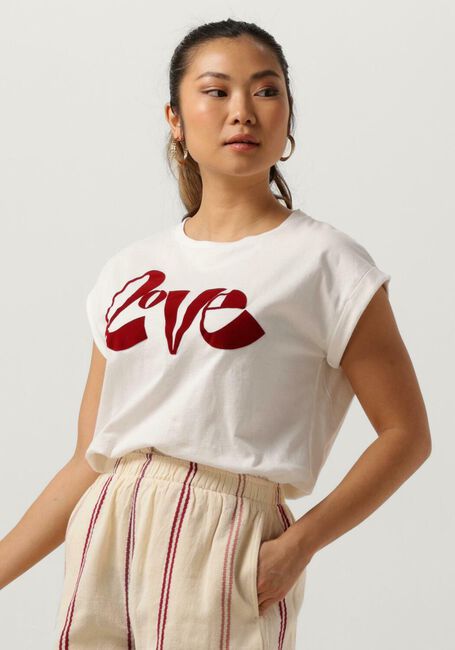 Nicht-gerade weiss BY-BAR T-shirt THELMA LOVE TOP - large