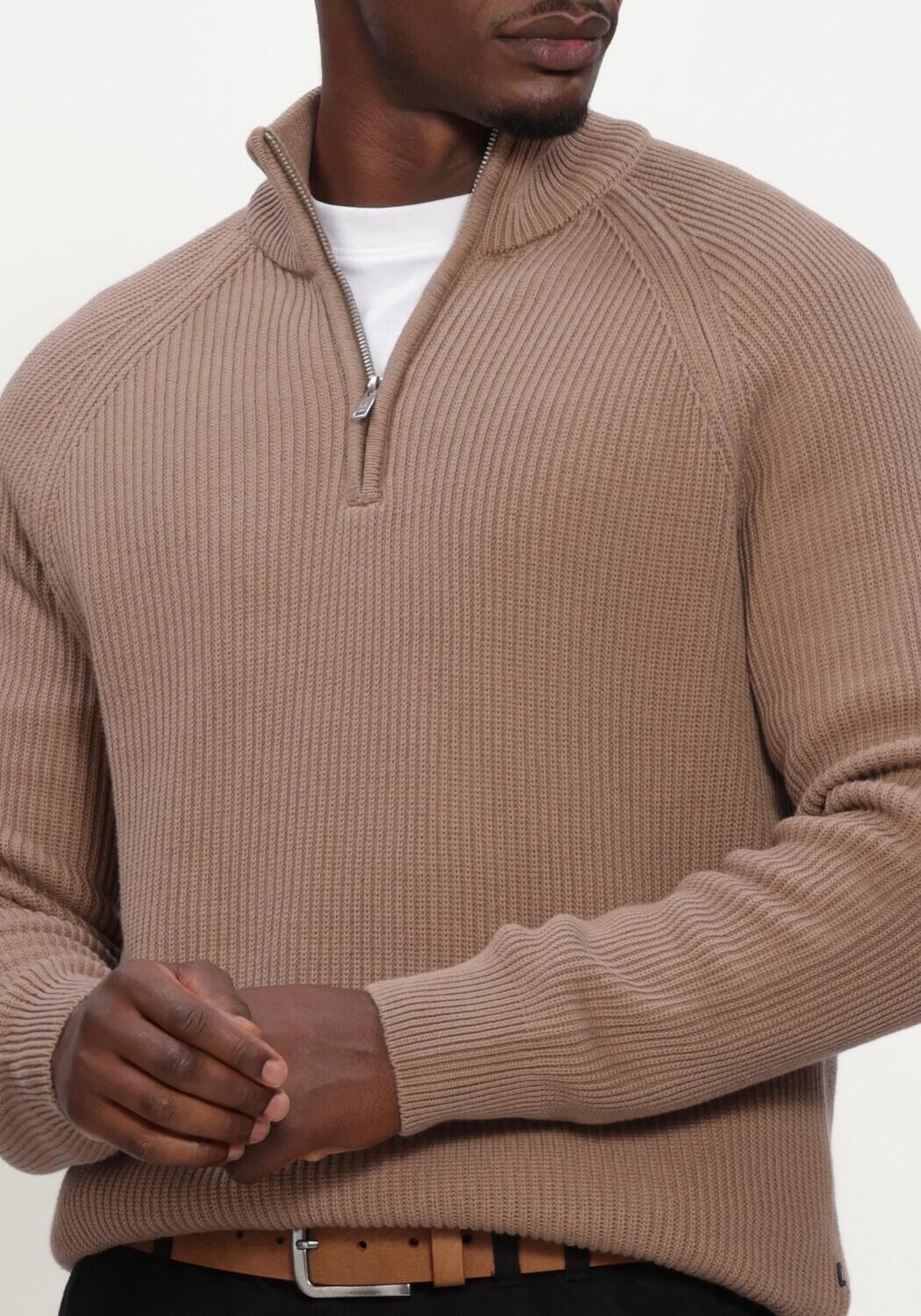 Camelfarbene MATINIQUE Pullover MAHELLSON Z - large