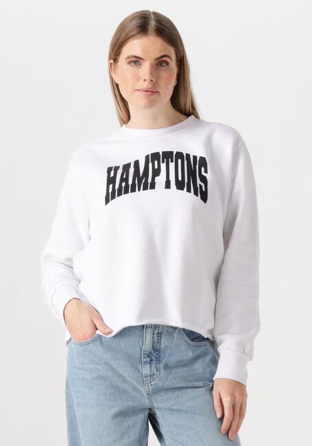 Weiße PENN & INK Sweatshirt SWEATER PRINT - large
