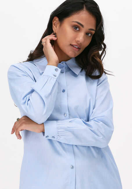 Blaue MY ESSENTIAL WARDROBE Midikleid ALICE LONG SHIRT - large