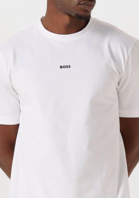 Weiße BOSS ORANGE T-shirt TCHUP 10242929 01 - large