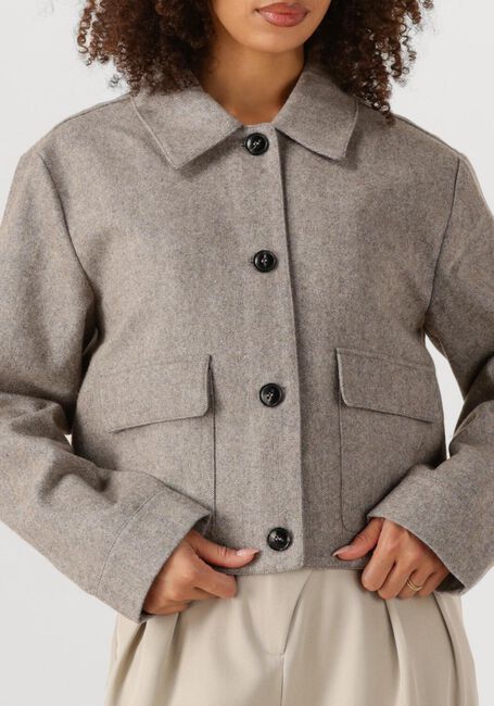 Braune NEO NOIR Jack ROMANA HERRINGBONE JACKET - large