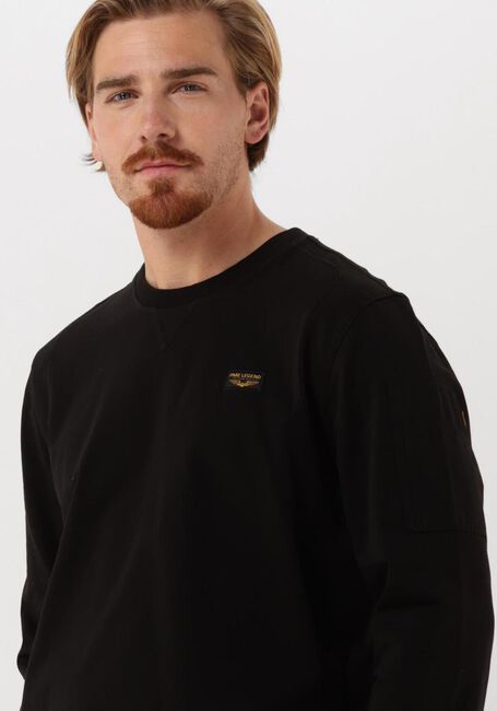 Schwarze PME LEGEND Pullover AIRSTRIPE SWEAT - large