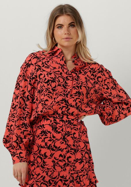 Schwarze ALIX THE LABEL Bluse LADIES WOVEN TWO COLOUR BLOUSE - large