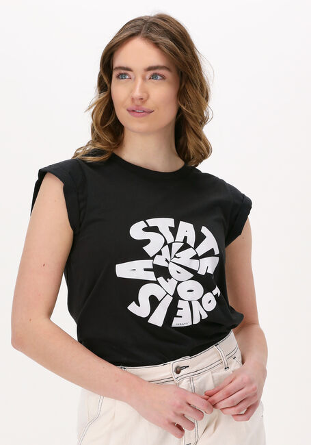 Dunkelblau 10DAYS Top TEE ARTWORK - large