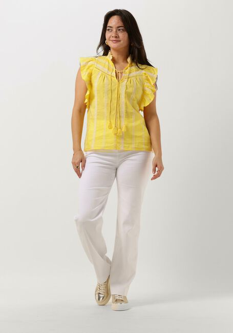 Gelbe SUNCOO Bluse LOUKI - large