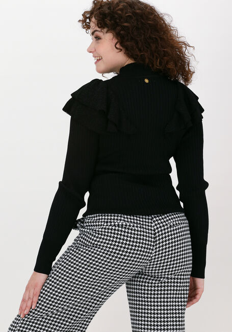 Schwarze FREEBIRD Rollkragenpullover DELENAY SWEATER - large