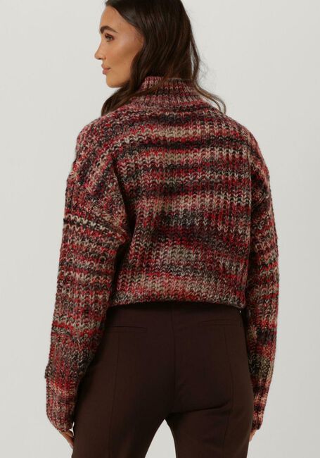 Braune ANOTHER LABEL Pullover DYLAN KNITTED PULL L/S - large