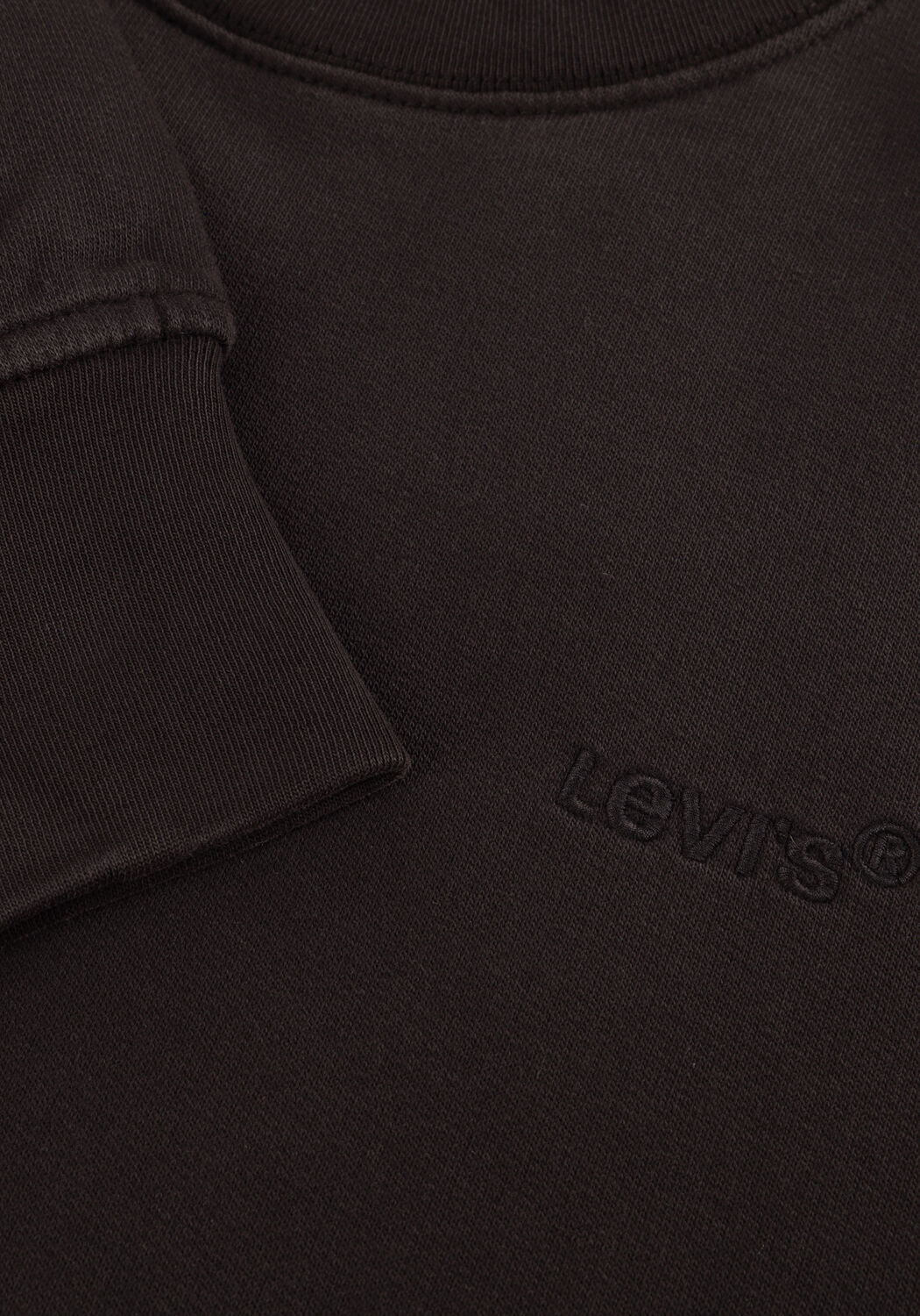 Schwarze LEVI'S Sweatshirt AUTHENTIC CREW - large