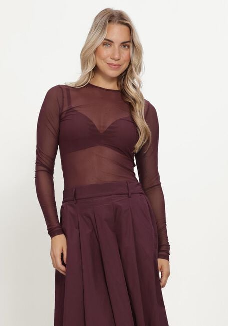 Bordeaux SUMMUM Top ROUND NECK TOP LONG - large