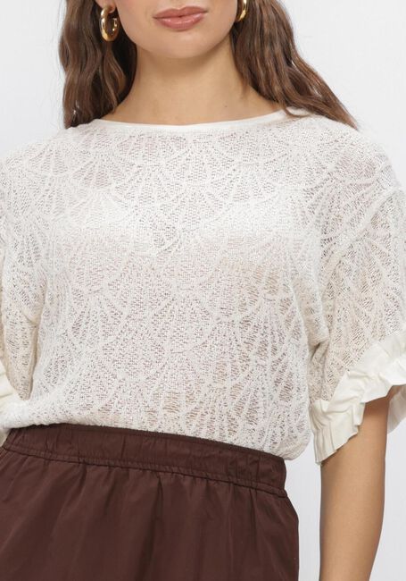 Nicht-gerade weiss SUMMUM Tops & T-shirts TOP OPEN JAQUARD - large