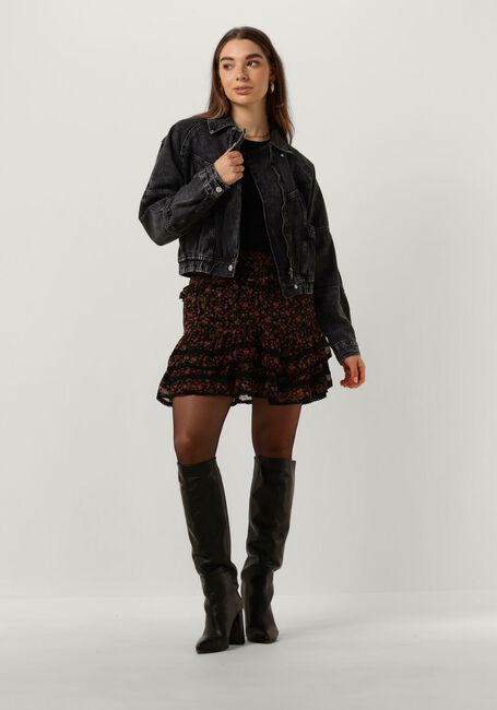 Schwarze NEO NOIR Minirock MARNA GARDEN SKIRT - large