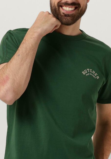 Grüne BUTCHER OF BLUE T-shirt ARMY LOCK STAMP TEE - large