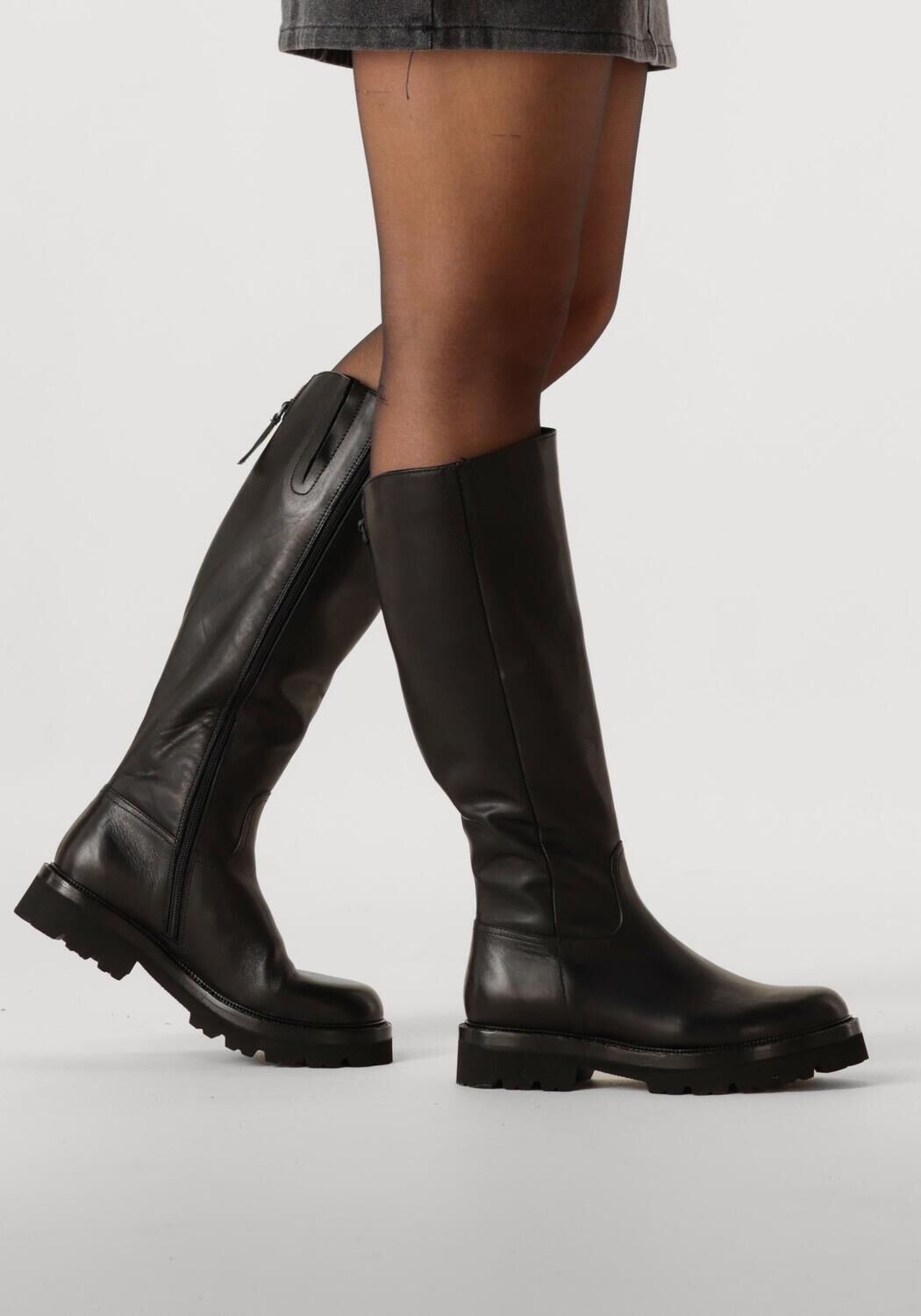 Schwarze BLASZ Hohe Stiefel 370-2887 - large