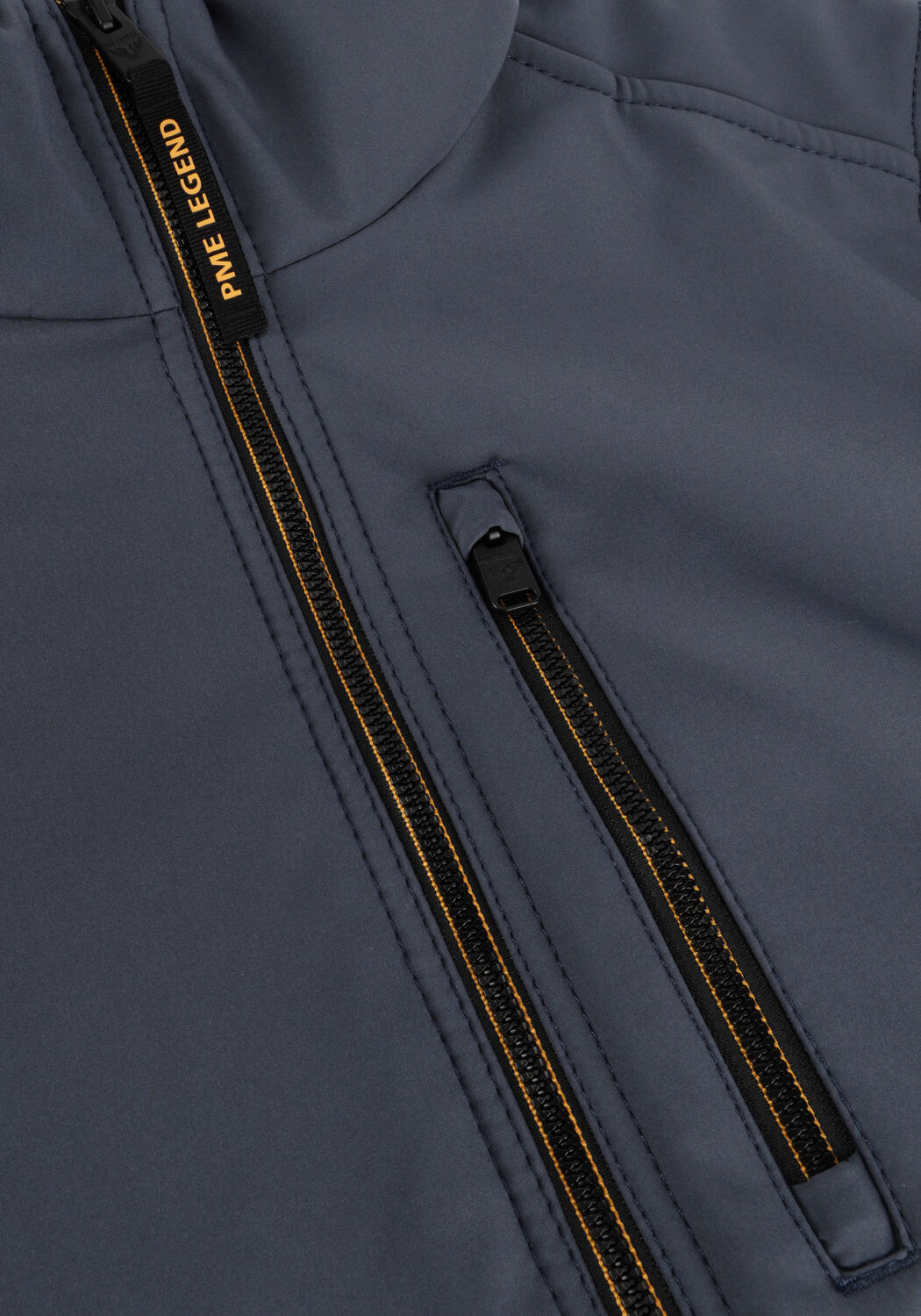 Blaue PME LEGEND Jack BOMBER JACKET SKYGLIDER 3.0 SOFTSHELL - large