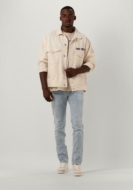 Beige TOMMY JEANS Jeansjacke AIDEN OVERSIZED DNM JAKT BG7095 - large