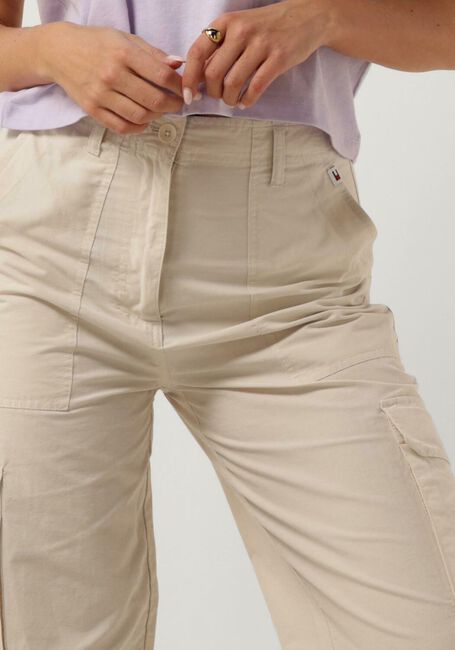 Beige TOMMY JEANS Cargohosen TJW HARPER HR CARGO PANT - large
