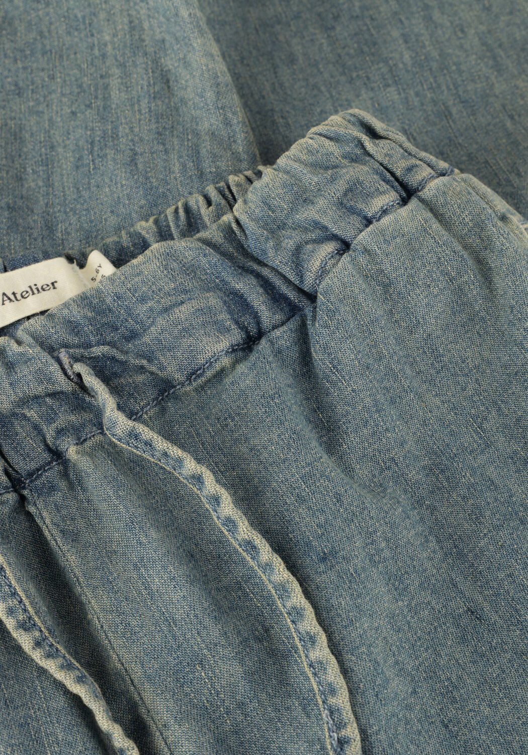 Blaue LIL' ATELIER Wide jeans NMNROME LOOSE R TULA JEANS 8133-TT B LIL - large