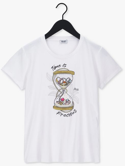 Weiße LIU JO T-shirt ECS T-SHIRT MODA M/C B. - large