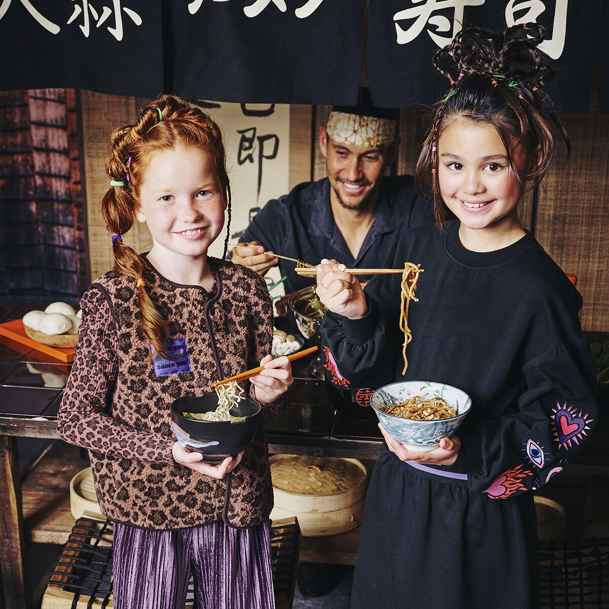 Dunkelblau Z8 Minikleid FROZAN - large