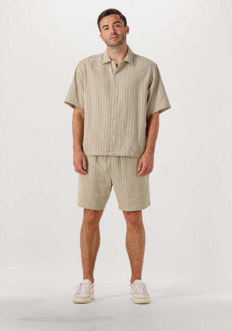 Beige WOODBIRD Casual-Oberhemd WBWANG CHUKE SHIRT - large