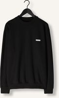 Schwarze WOODBIRD Sweatshirt WBCAINE MIN CREW Schwarze WOODBIRD Sweatshirt WBCAINE MIN CREW - medium