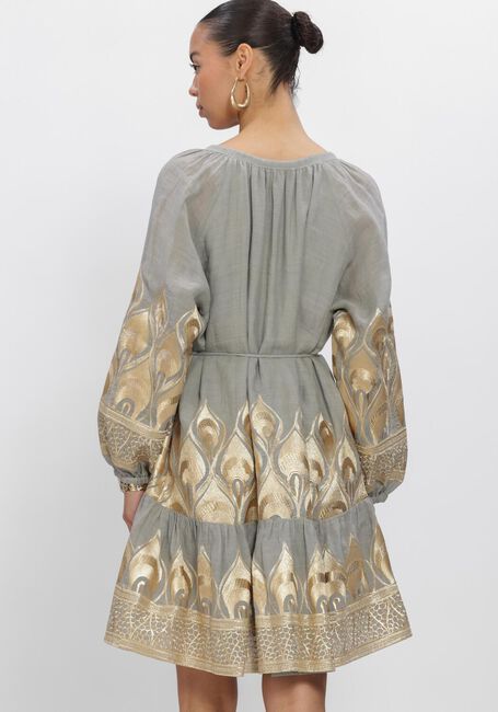 Graue GREEK ARCHAIC KORI Minikleid S26K-4033173 - large