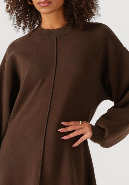 Braune MSCH COPENHAGEN Minikleid MSCHALFREDA EAST DRESS - large