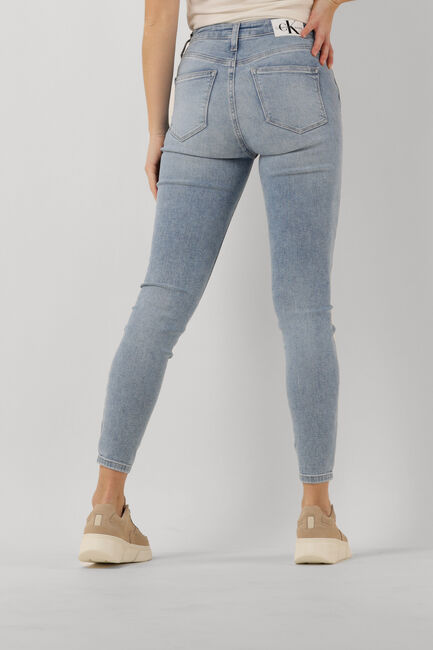 Blaue CALVIN KLEIN Skinny jeans HIGH RISE SUPER SKINNY ANKLE - large
